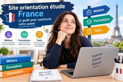 Site orientation étude france : guide des métiers, formations et tests