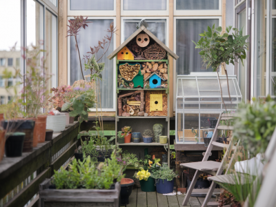 Comment transformer un balcon bétonné en refuge biodiversité : plantes, structures et micro-habitats testés pour abeilles et oiseaux