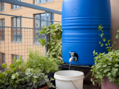 Comment installer un récupérateur d'eau de pluie sur un balcon et économiser jusqu'à 5 de l'arrosage