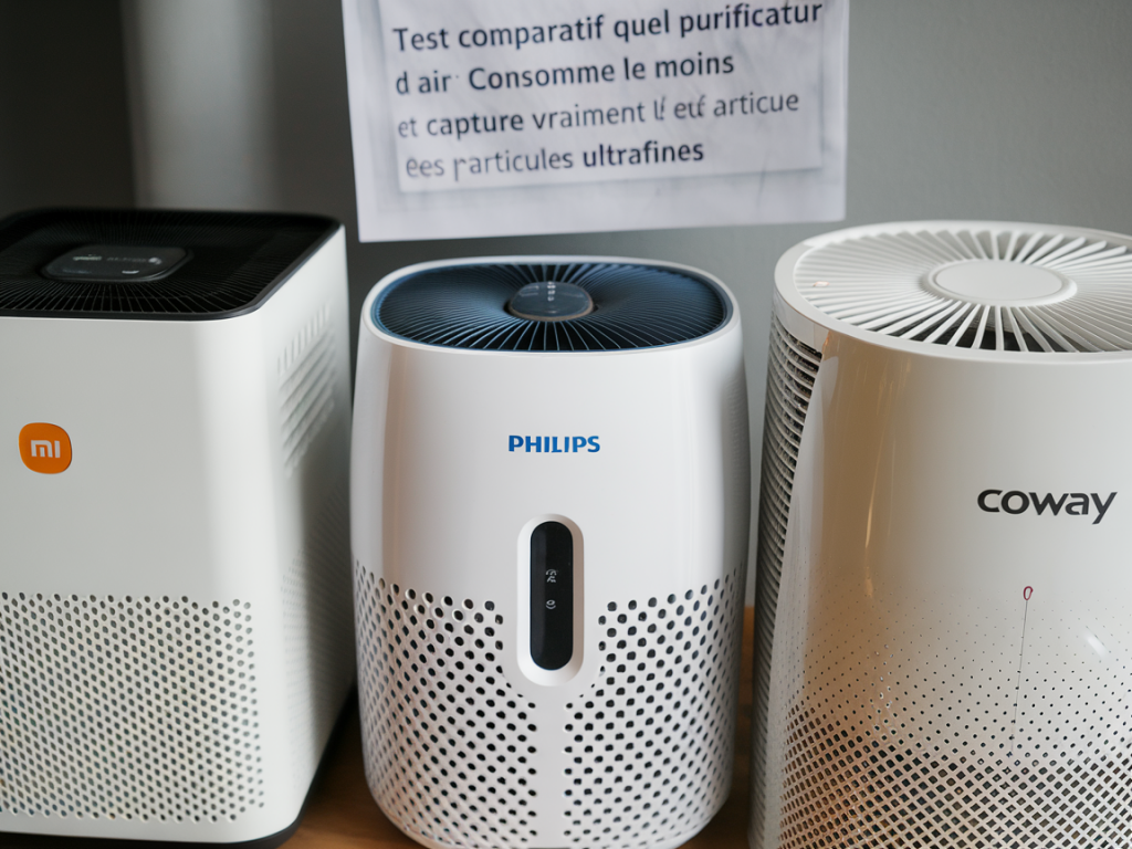 Test comparatif : quel purificateur d'air (xiaomi, philips, coway) consomme le moins et capture vraiment les particules ultrafines