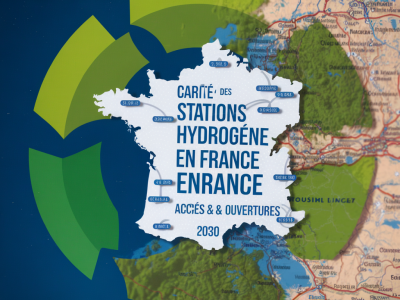 Carte des stations hydrogène en france : accès & ouvertures 2030